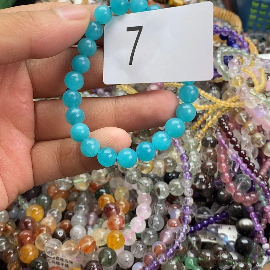 手链未镶嵌天河石手链