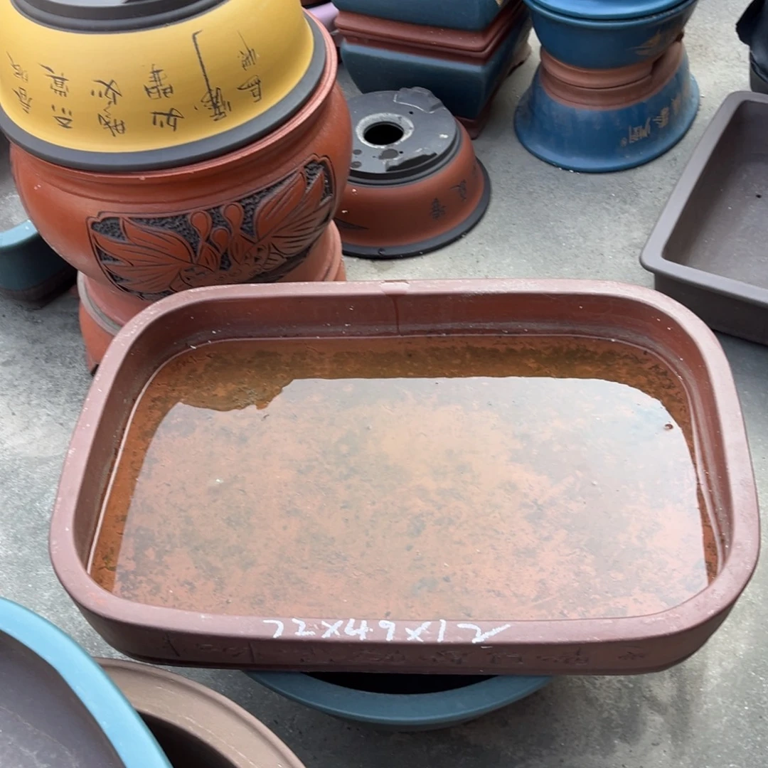 紫砂花盆盆景艺术