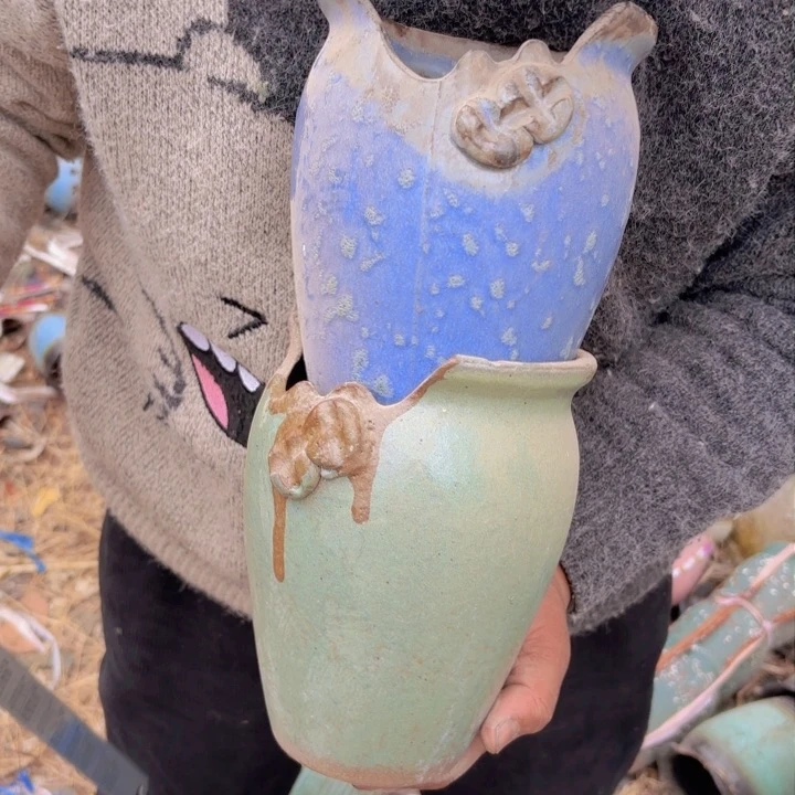 红陶口径 高度 花盆14 20