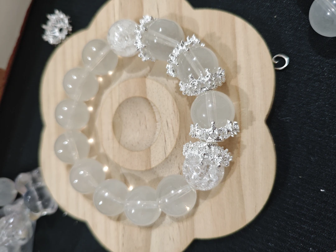 铁合金琉璃手链 单圈设计款多样性发一手工女生