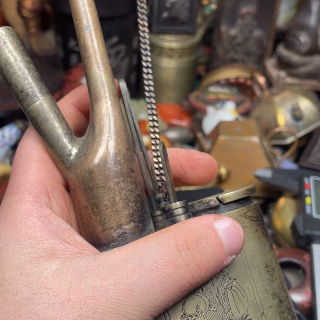 黄铜P****s工艺品摆件工艺品