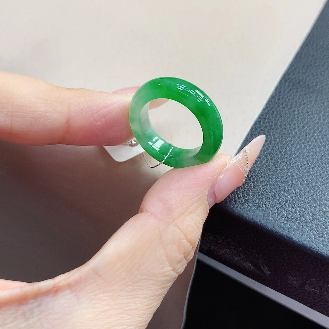 未镶嵌戒指翡翠玛****木14.15号