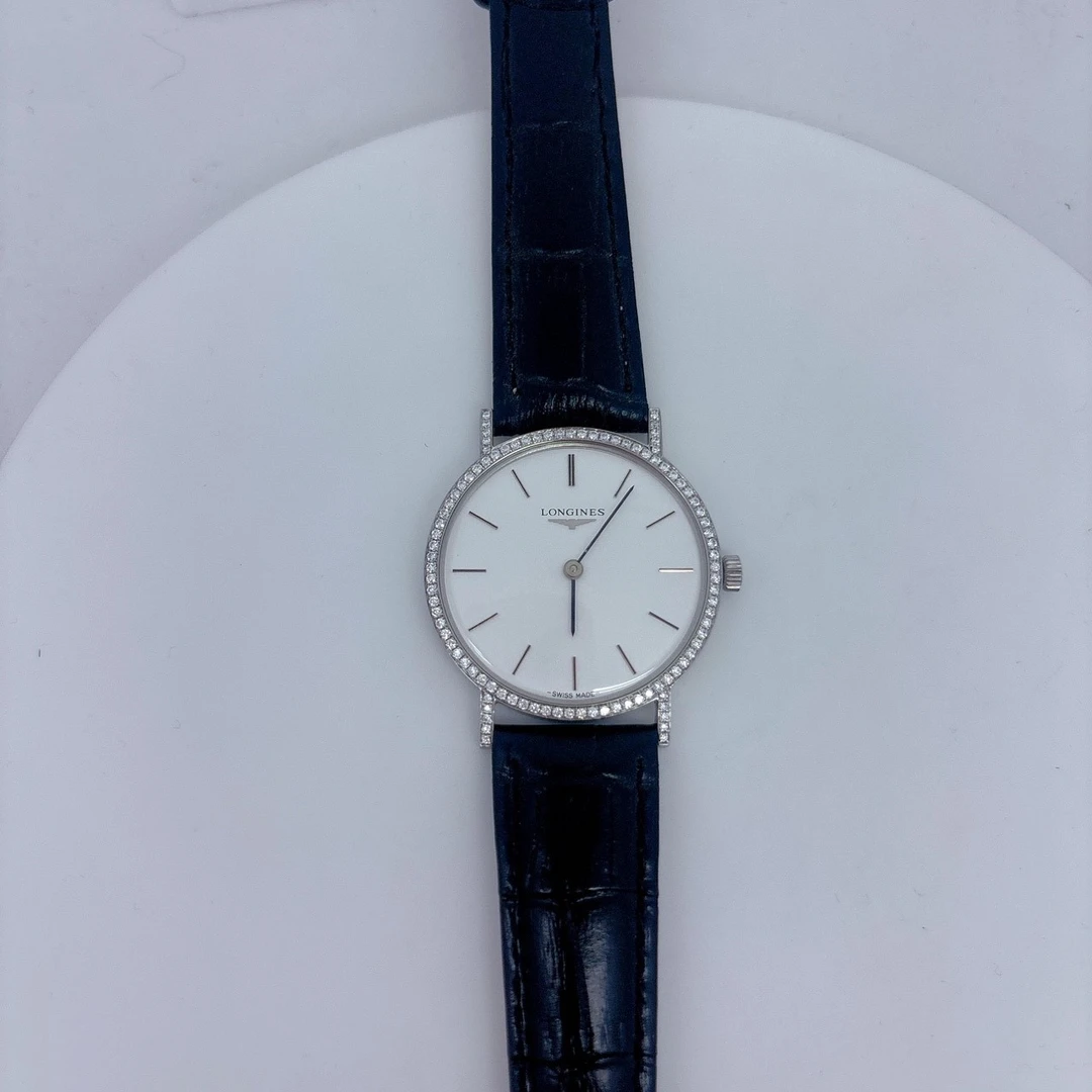 95新 Longines/浪琴 95手动机械后钻31.5mm/公价32999/w11602