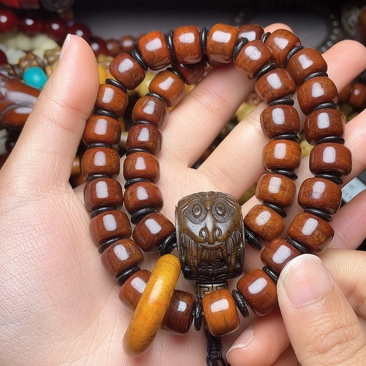 牛骨手串/手链半**海牦牛骨手持