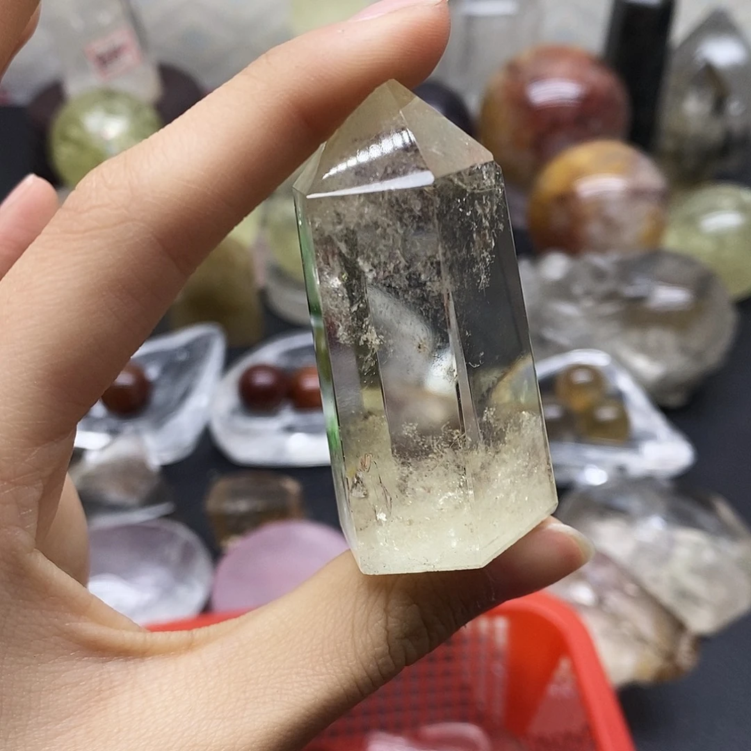 水晶珠宝半成品未镶嵌95水晶石