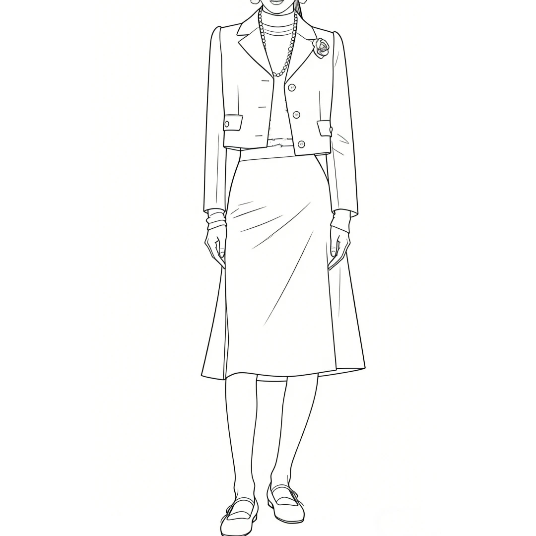 【Montendre】秋冬新款 朗 时尚气质高级通勤极简短外套+半身裙套装