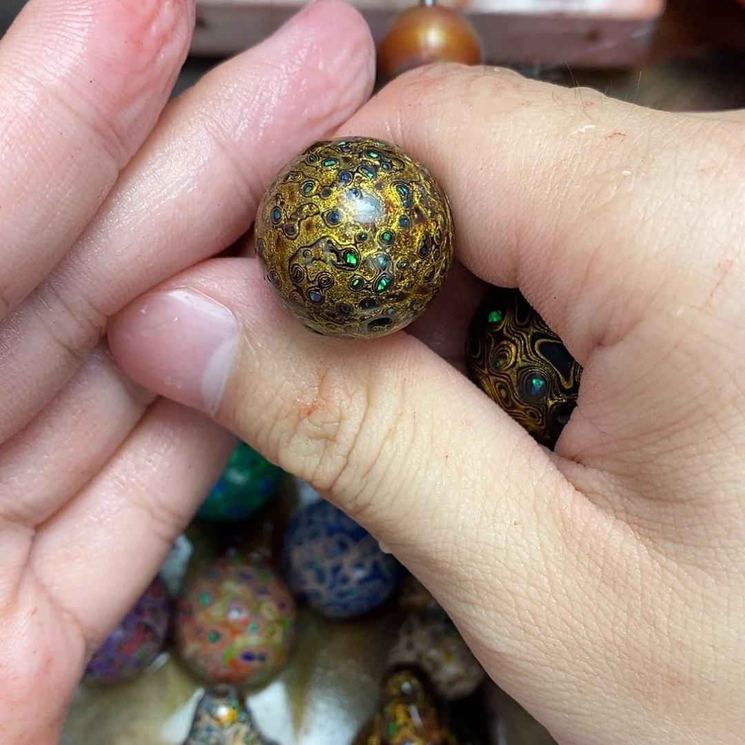 G***非遗手工大漆工艺规格2.0cm