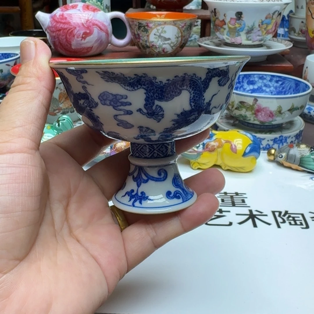 景德镇手工手绘展示