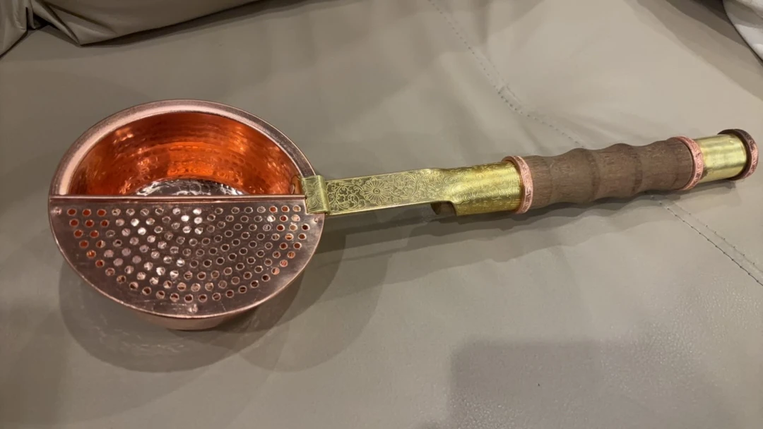 纯手工纯红铜酥油瓢