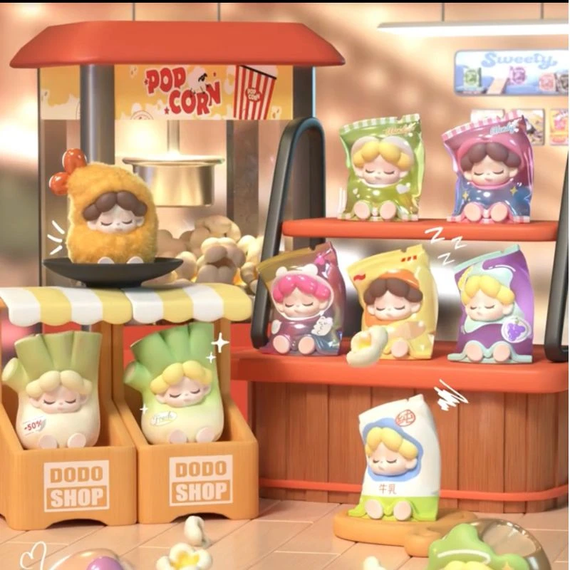 【代拆】wendy4.0萌粒一日店长系列萌趣豆盲盒精品潮玩收藏