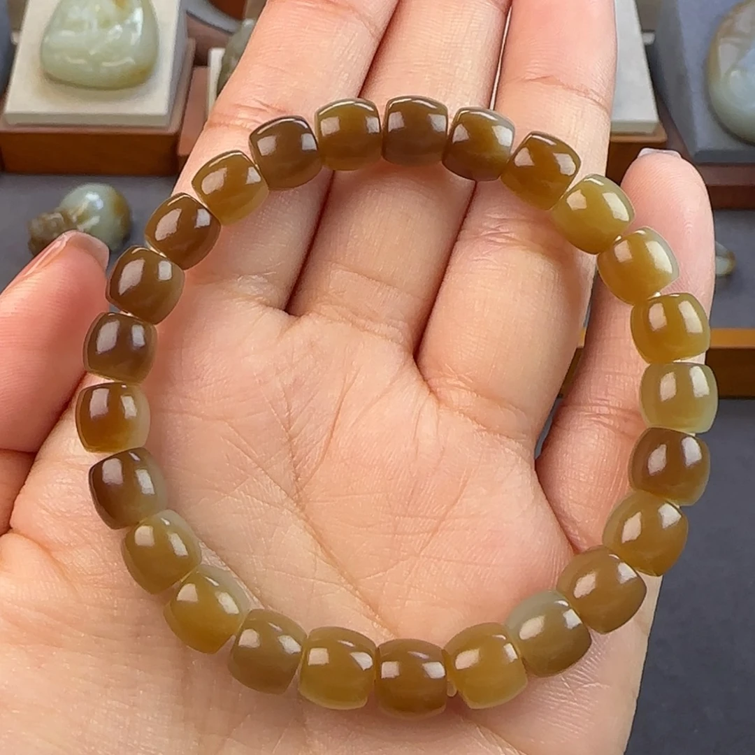 【闪购商品】和田玉手串未镶嵌c***6