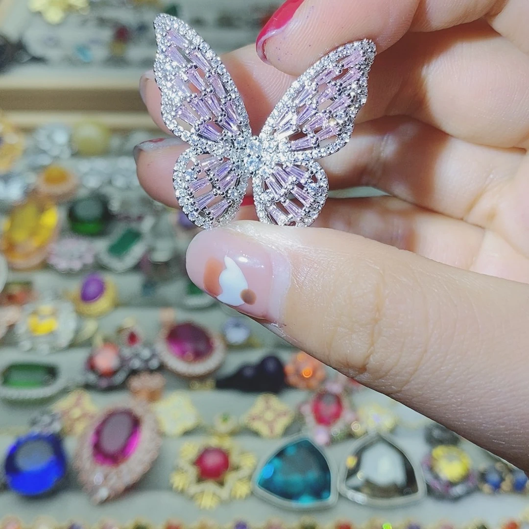 【闪购商品】托帕石耳饰银S925镶嵌