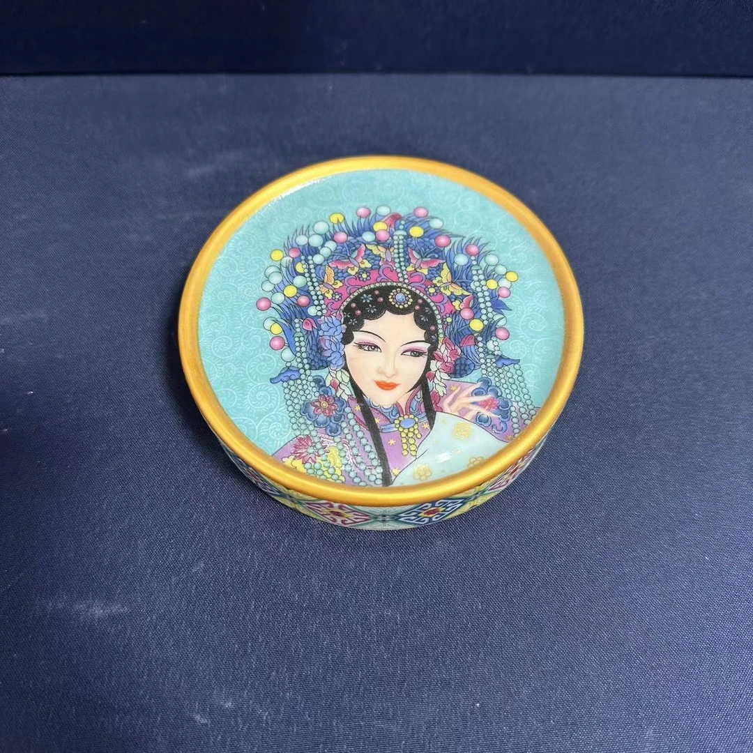 S53花旦图案杯子盖置