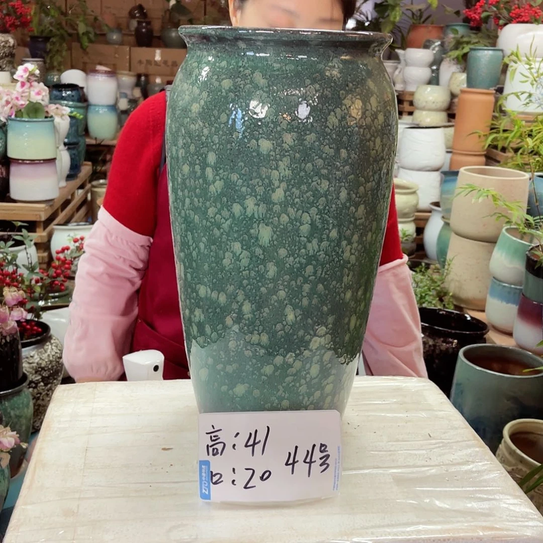 紫砂花盆高度41口径20