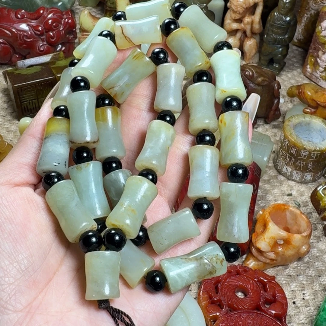 白玉菩提吊坠挂件