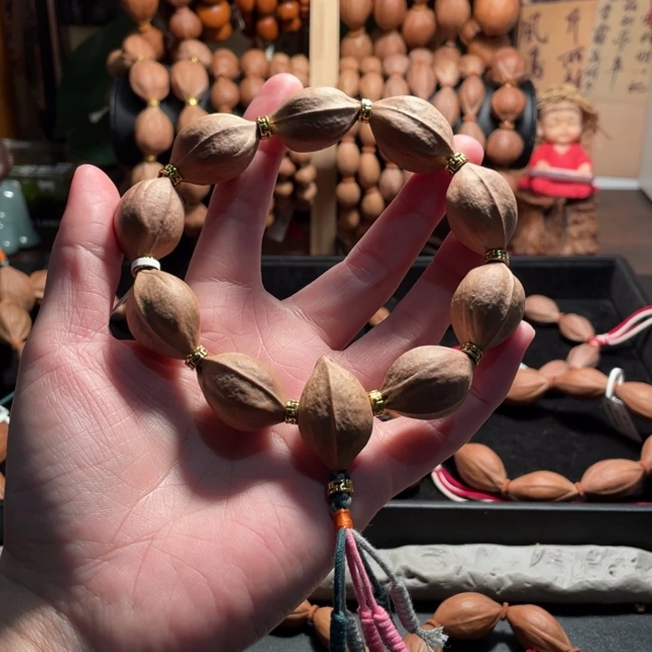 手串/手链橄榄核1.9*2.7梅林铁微瑕