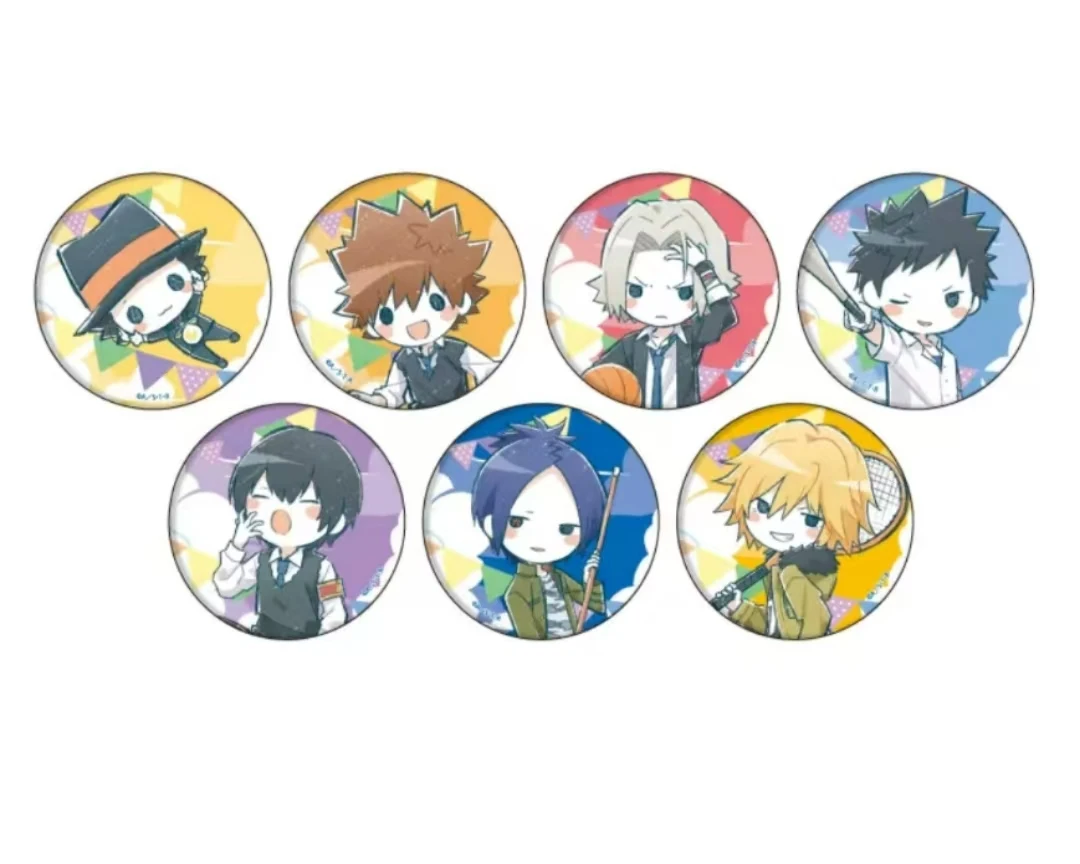 【日谷】家庭教师 A3社团活动Q版 吧唧徽章（默认代拆）