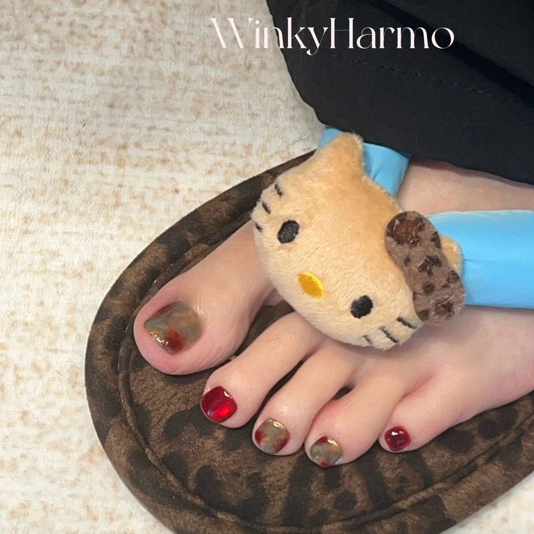 金阙余辉 温涵 预售 脚趾甲 手工穿戴甲14片