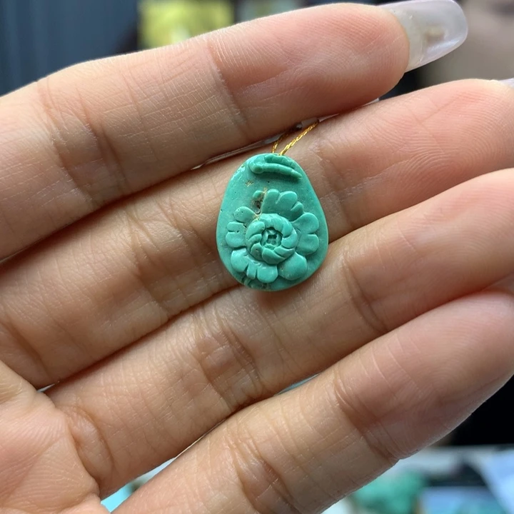 绿松石未镶嵌配饰