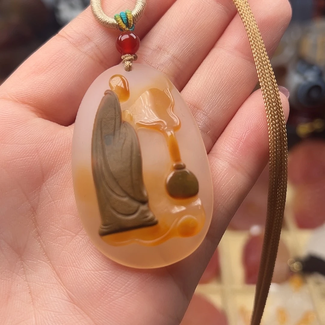 玛瑙/玉髓未镶嵌颈饰