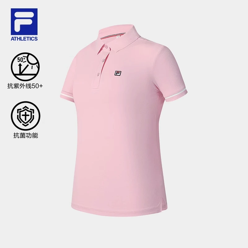 Fila/斐乐【防晒polo衫】女士夏季新款网球运动短袖T恤A11W523104F
