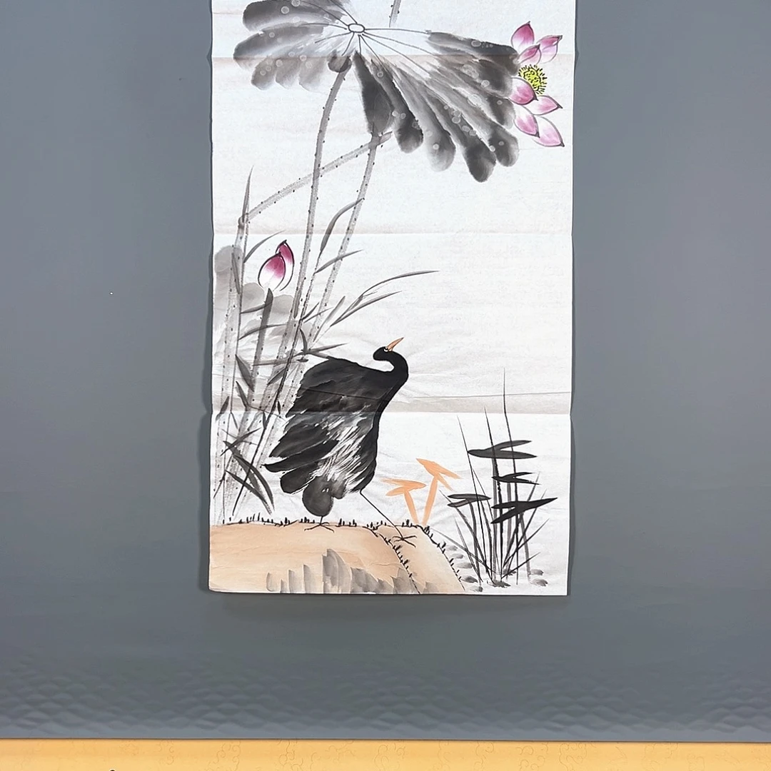 国画323 花鸟和蝴蝶都在等待它飞