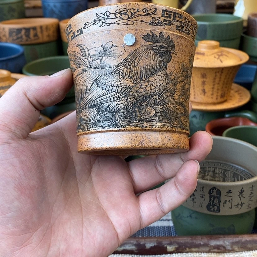 【闪购商品】紫砂杯子宜兴全手工紫砂杯
