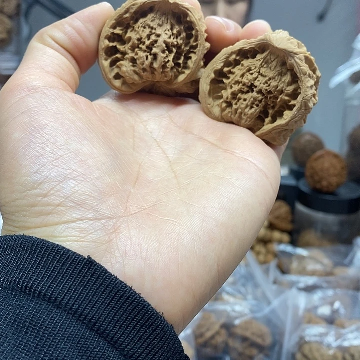 文玩核桃把件42蛇头