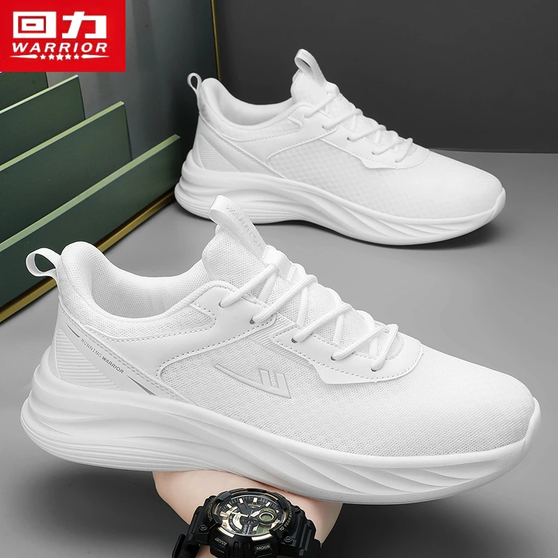 回力跑步鞋2025新款男鞋夏季网面透气轻便软底减震休闲运动鞋潮鞋