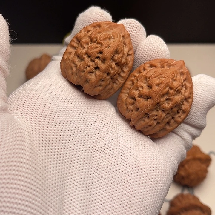 文玩核桃把件33+全品佛肚