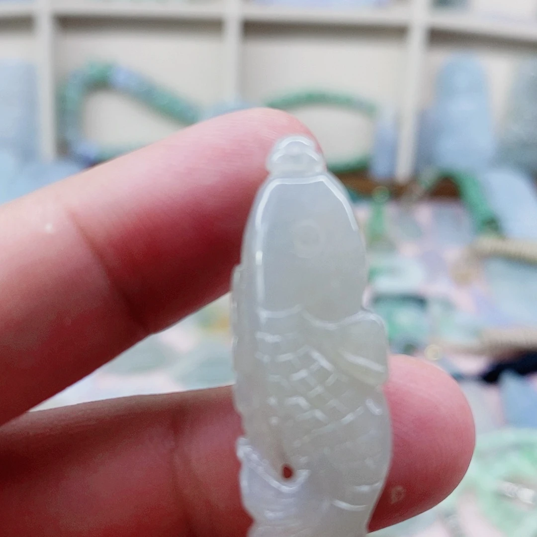 吊坠(不含链)未镶嵌翡翠天然