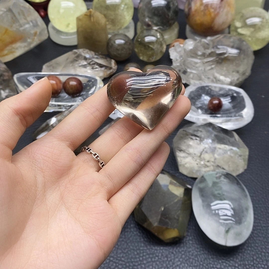 水晶未镶嵌珠宝半成品72水晶石
