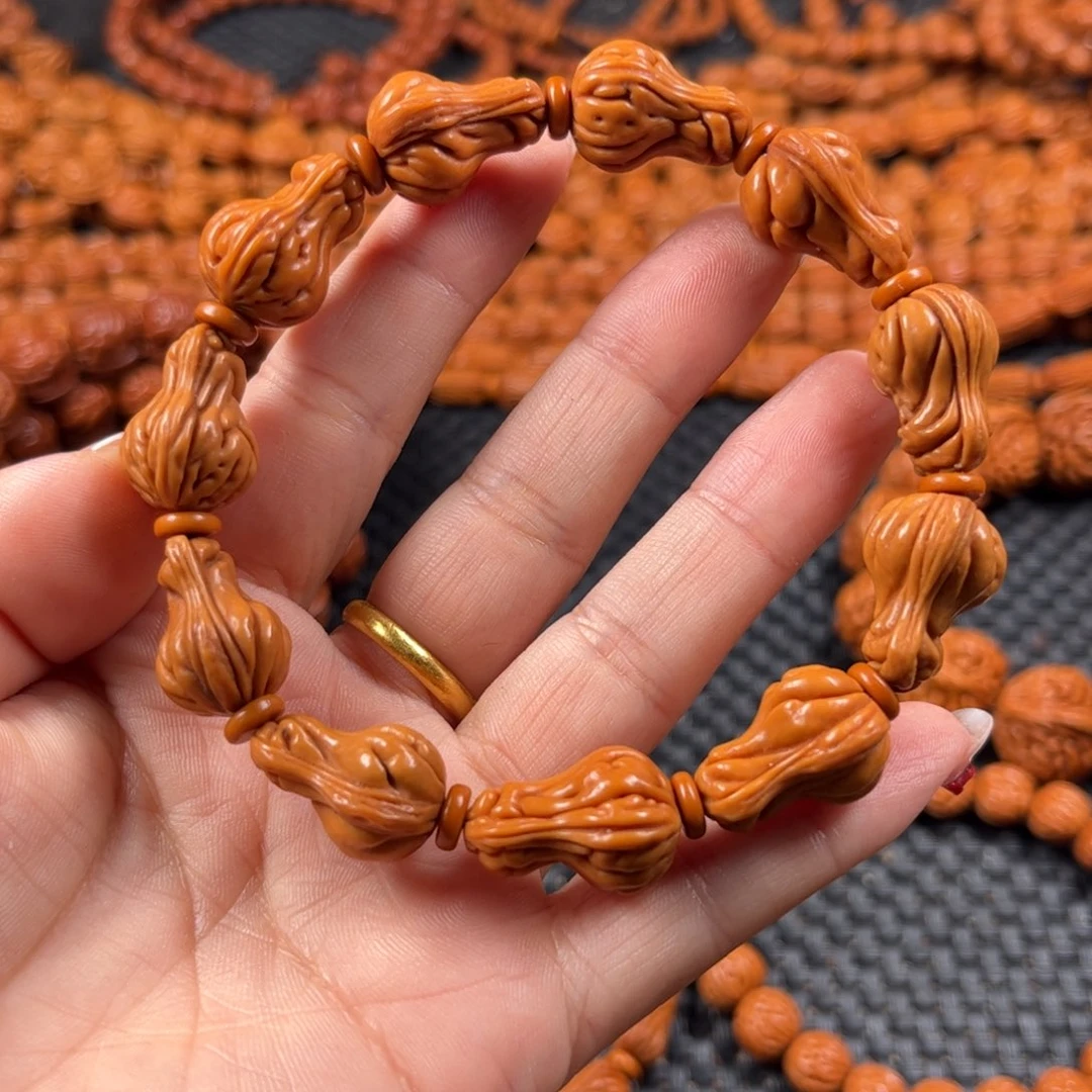 桃核手串Y15链接手串