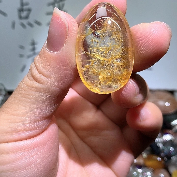 水晶戒指未镶嵌水晶