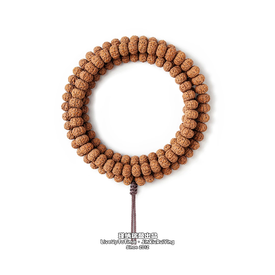 「瑾绣年华·问道六瓣战神老树王」瑾绣瑞盈出品小金刚手持长串单圈