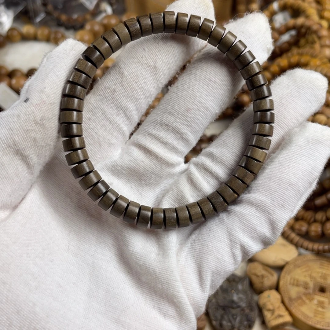 檀香木手串/手链/老山檀香7✖️4药片阴沉沉水