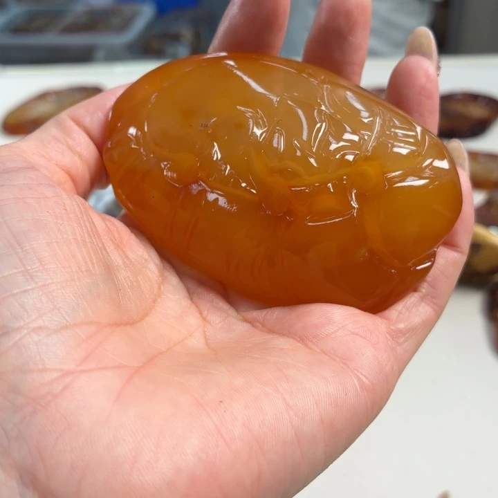 玛瑙/玉髓吊坠(不含链)未镶嵌
