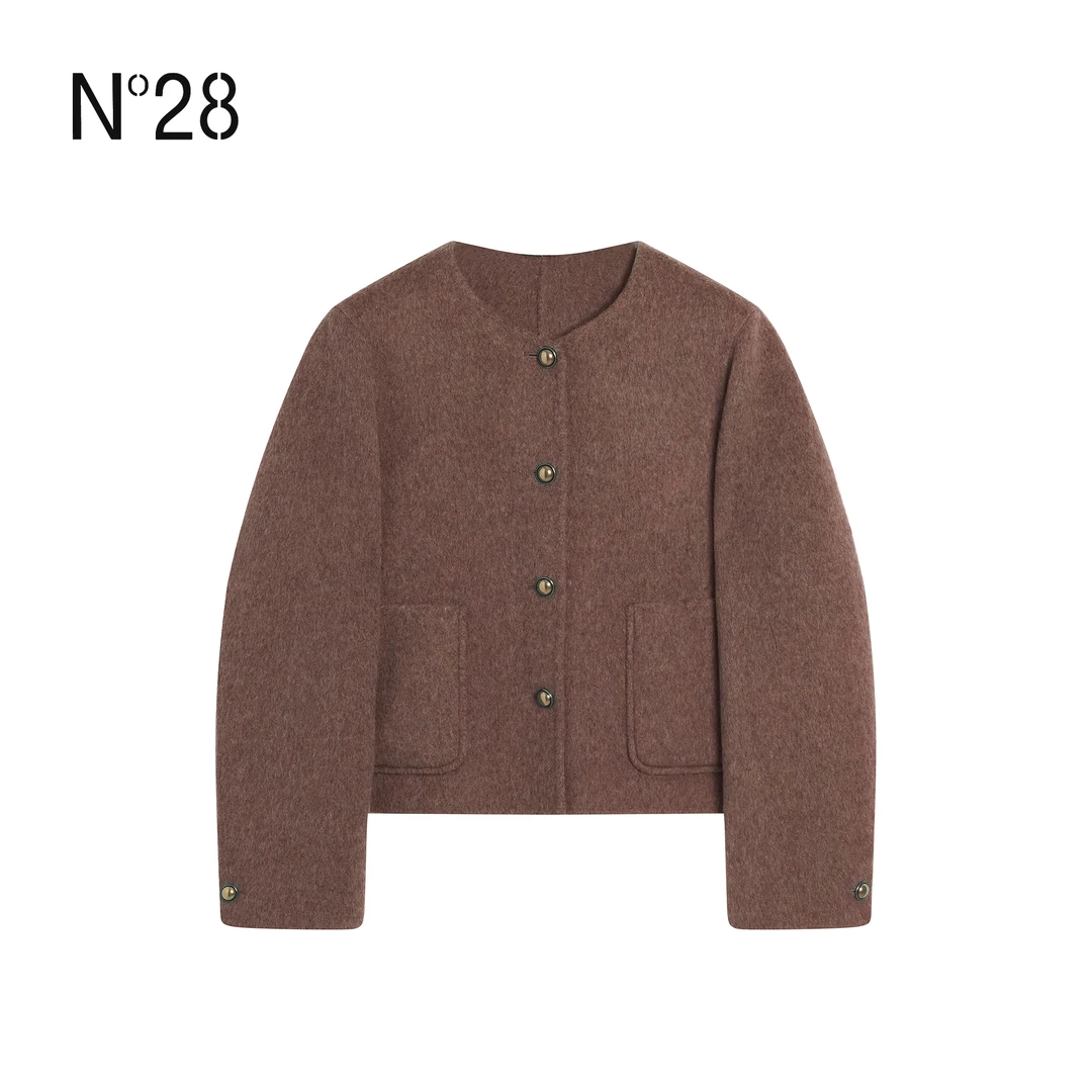 【王雪糕专属】N°28冬季新款设计师女装小香风毛呢外套885591D731