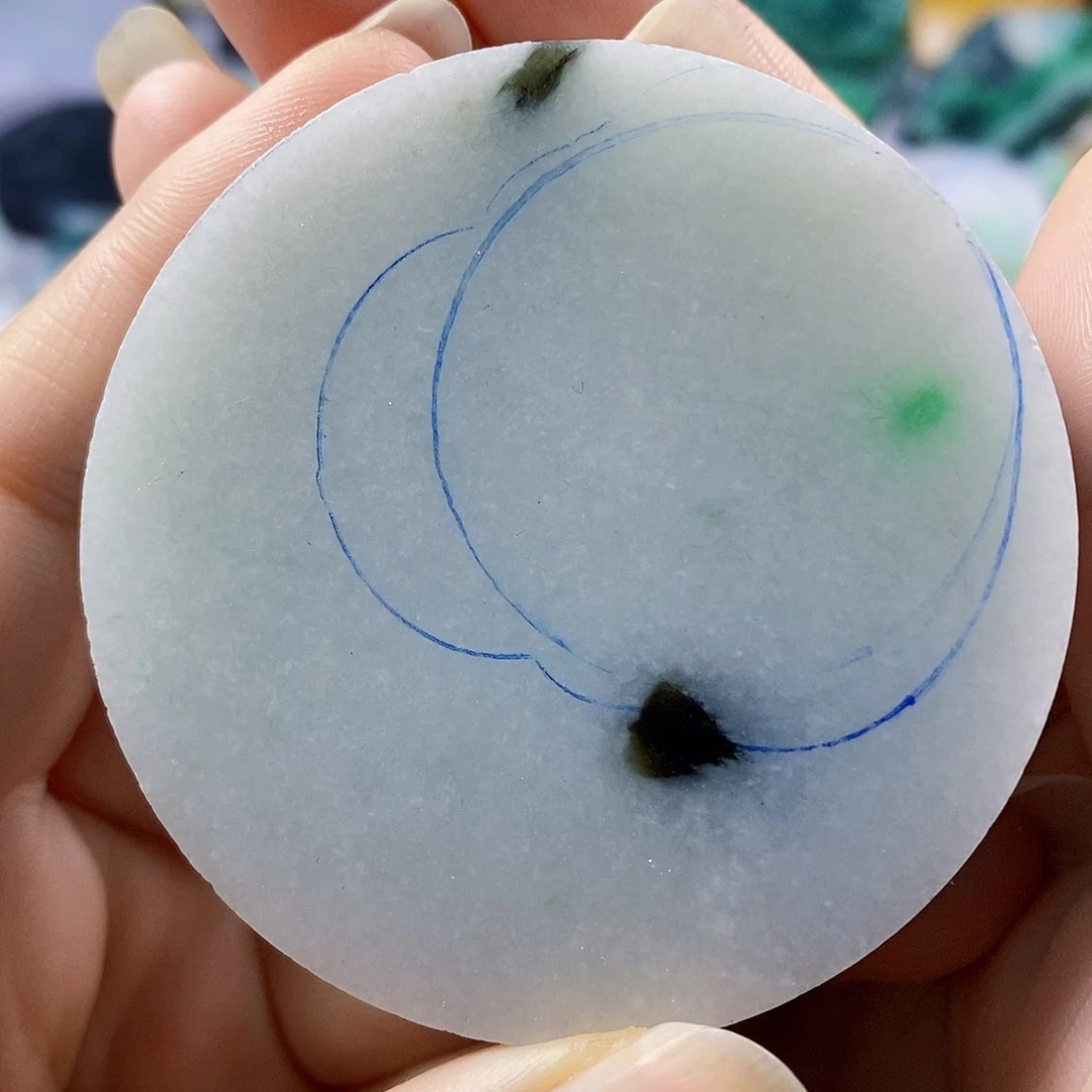 颈饰未镶嵌翡翠翡翠