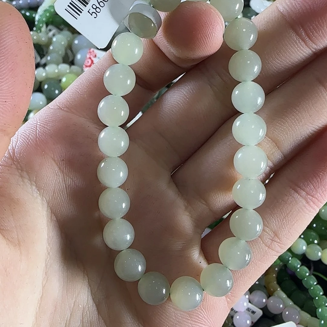 和田玉手链未镶嵌115