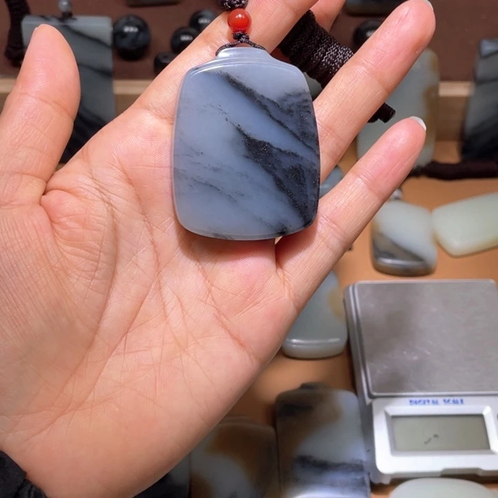 和田玉平安牌未镶嵌西**门