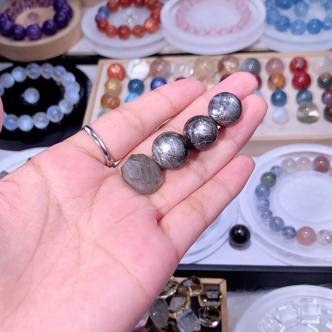 水晶珠宝半成品未镶嵌一*