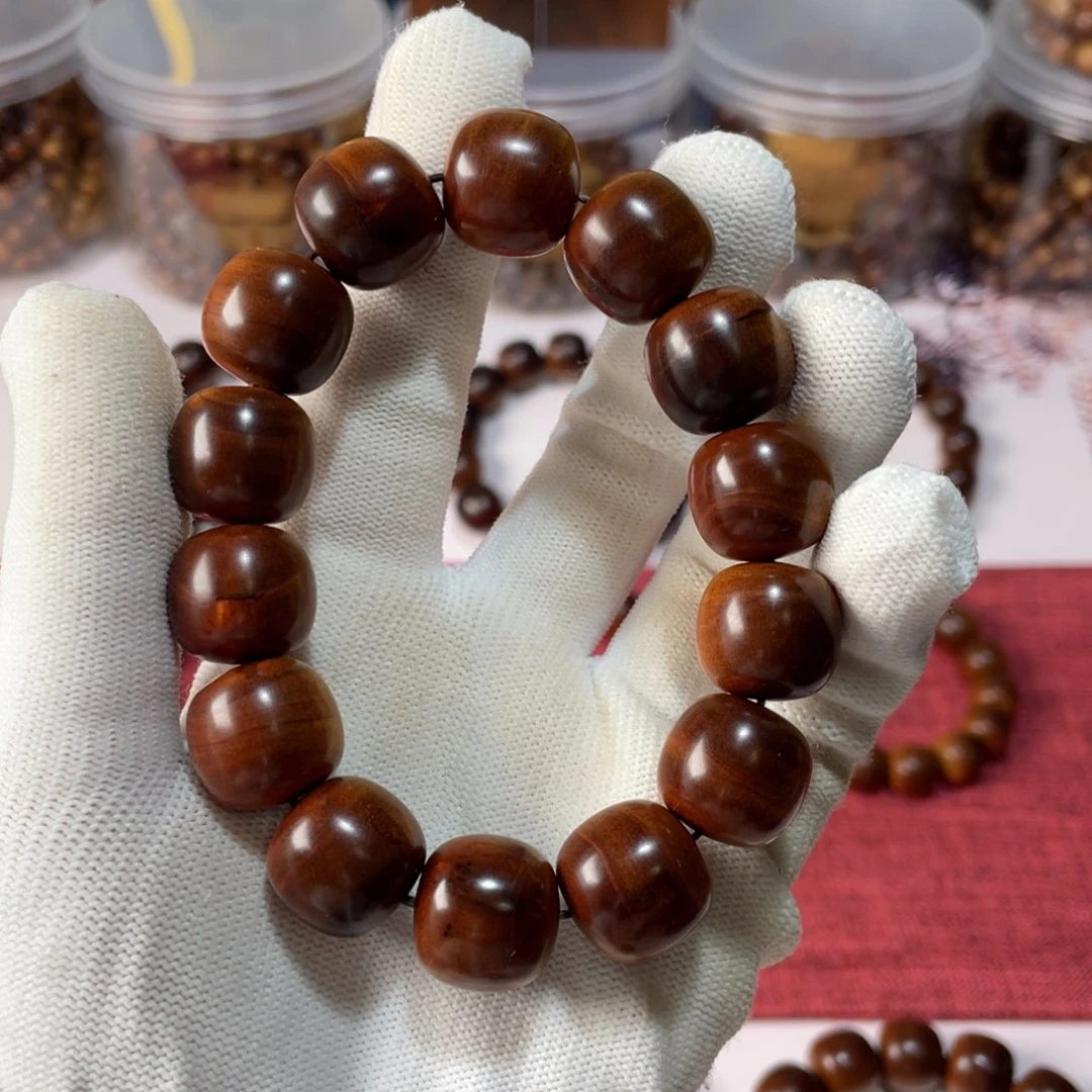 【闪购商品】檀香木手串/手链日*～老山檀香焦糖香