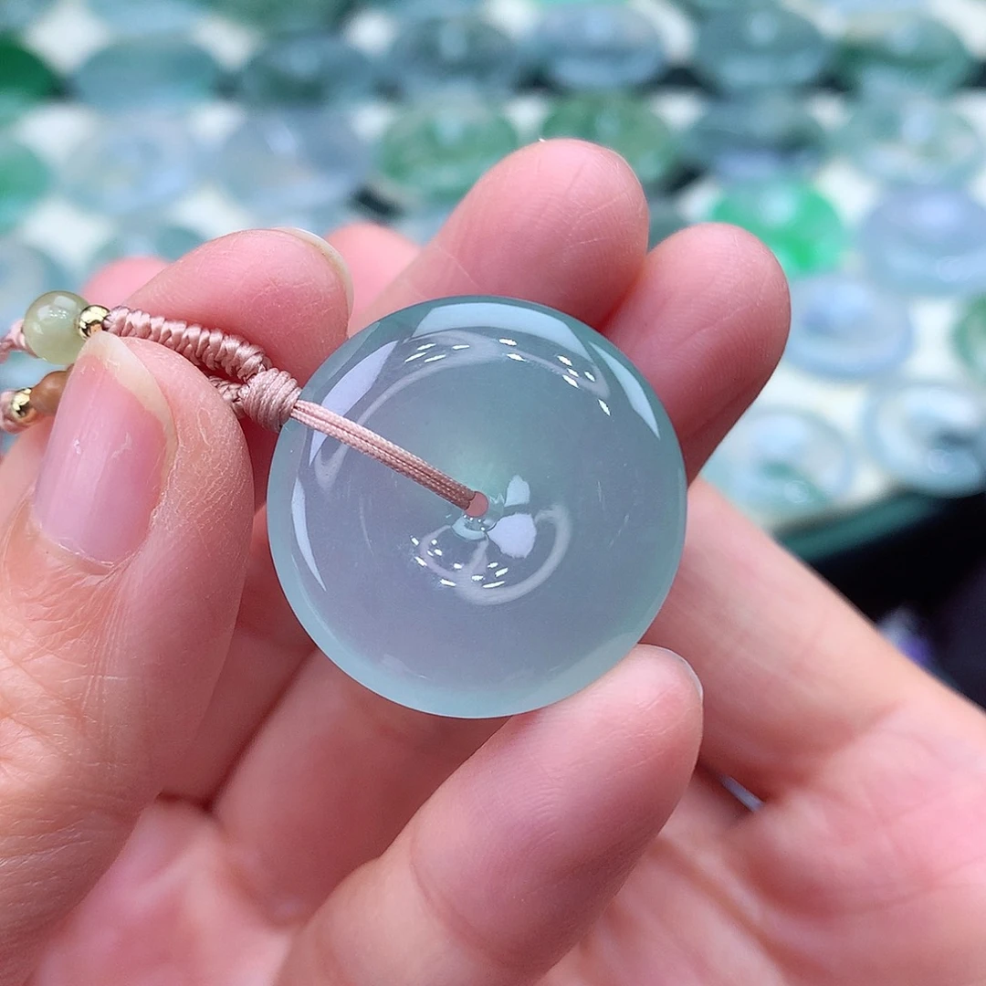 颈饰未镶嵌翡翠编号8-尺寸24.4/5.7