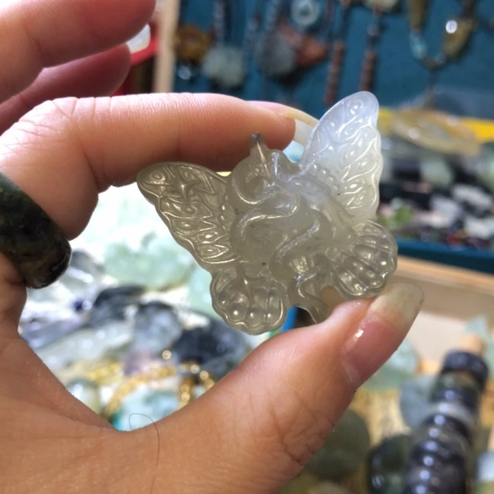 岫玉未镶嵌岫玉挂件