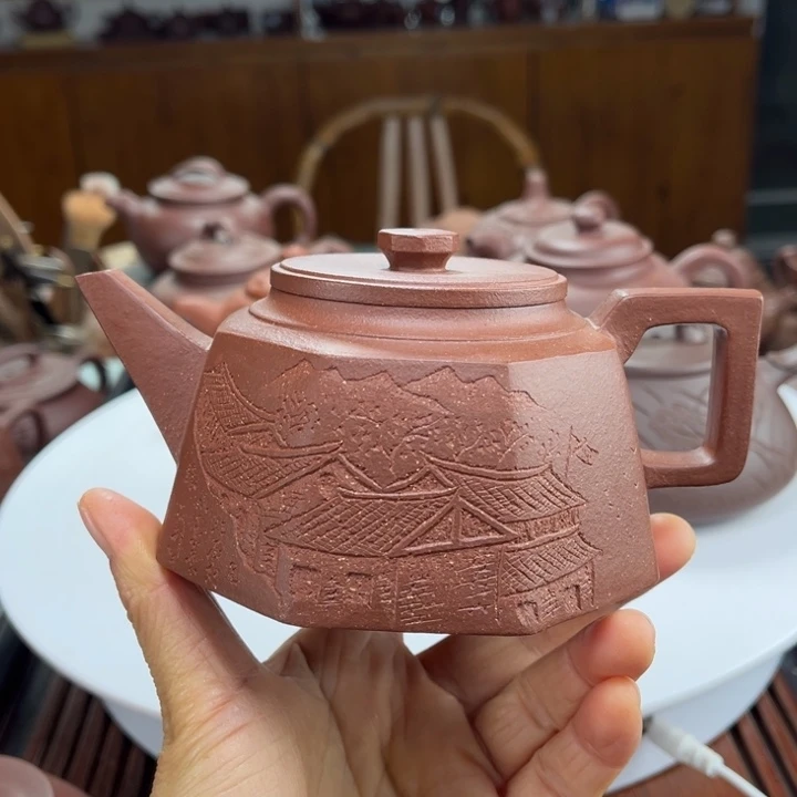 紫砂茶壶紫砂之光