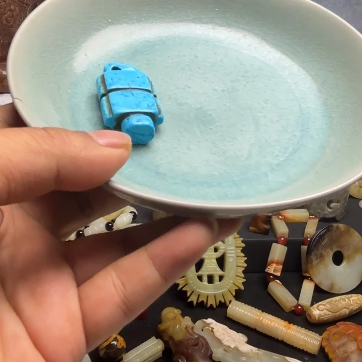 陶瓷(****者汝瓷全品摆件一个