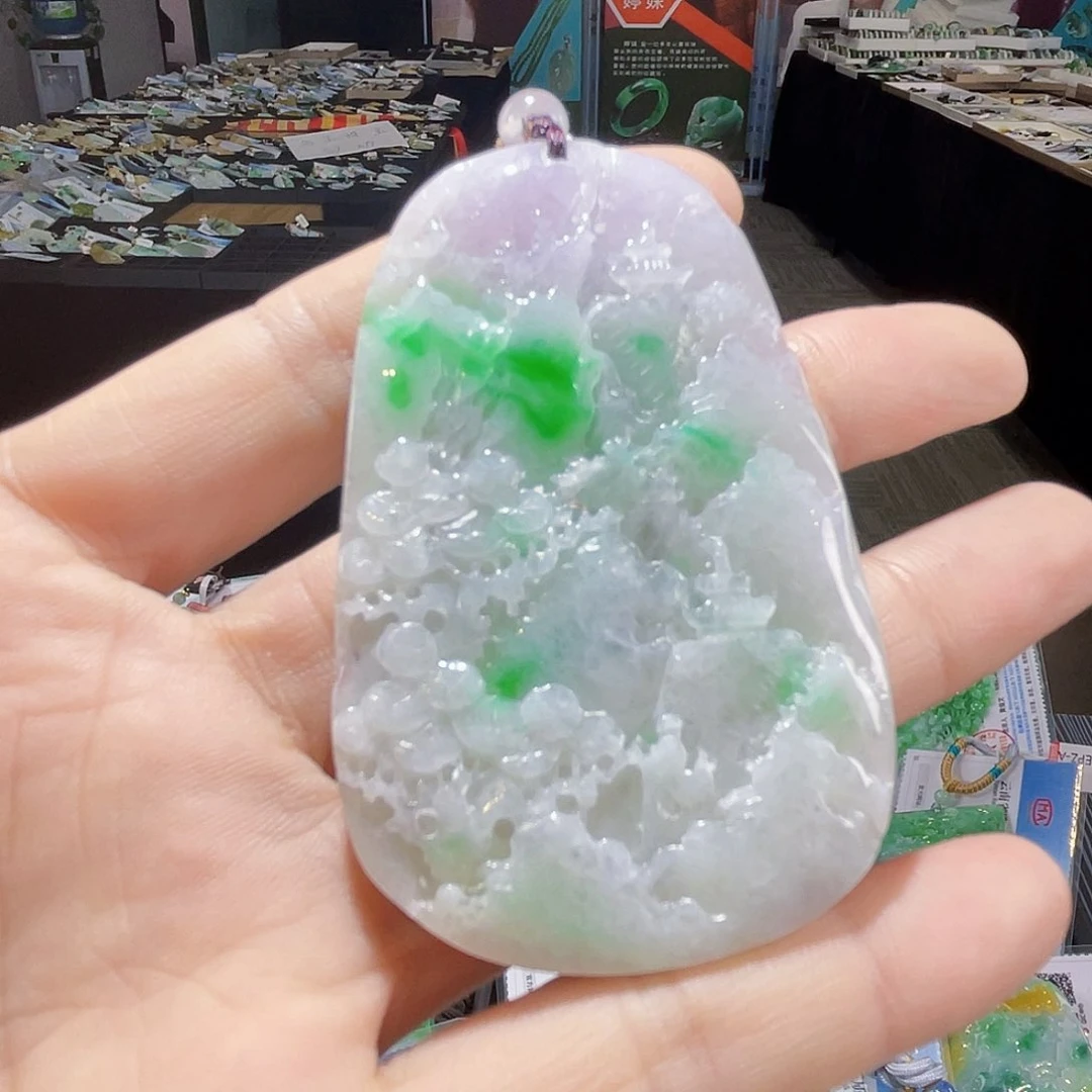 颈饰未镶嵌翡翠一