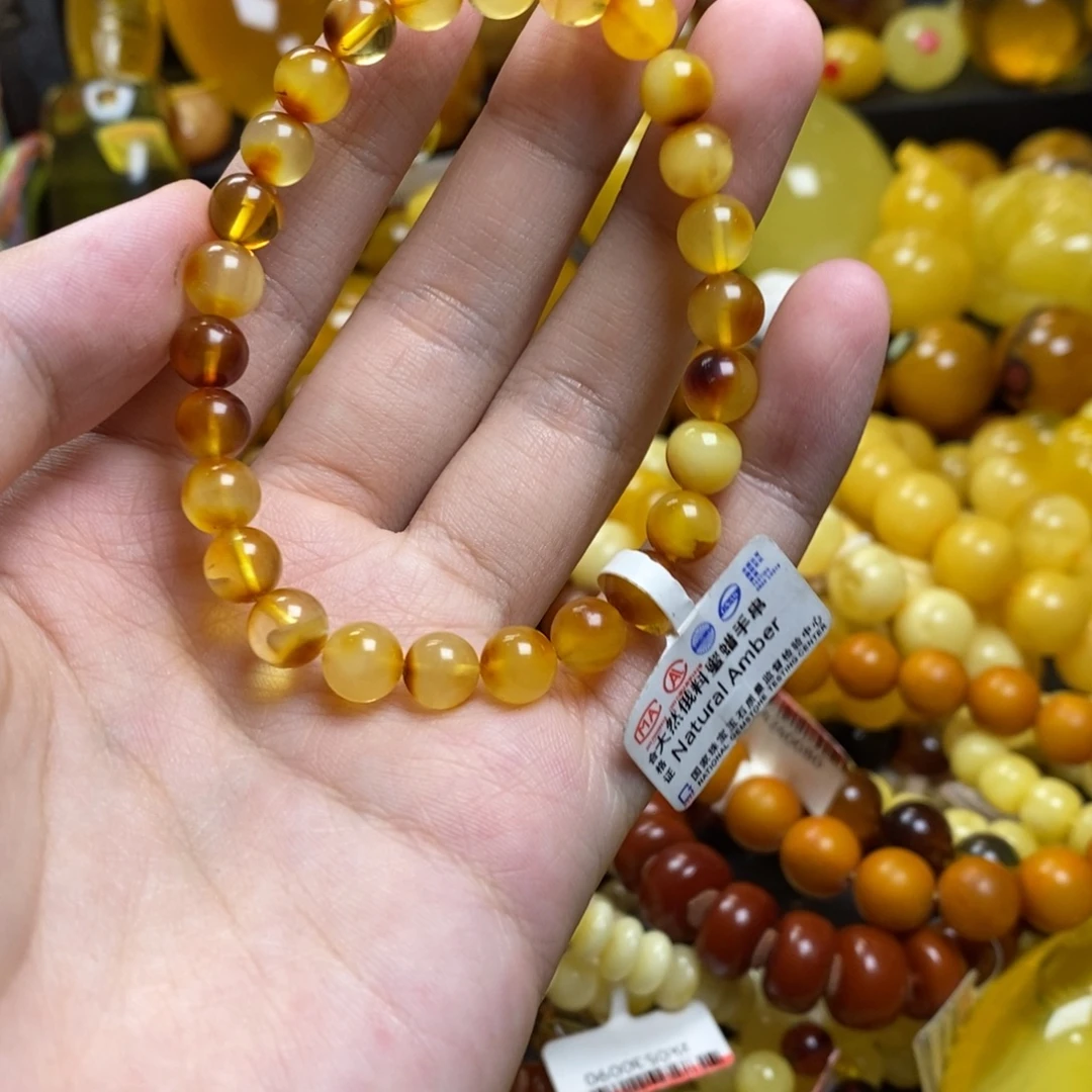 琥珀未镶嵌珠宝奇石