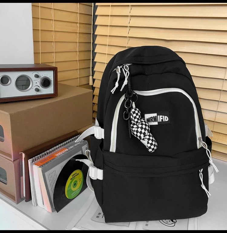 原创小众书包女学生ins韩版森系百搭初高中大容量小清新背包